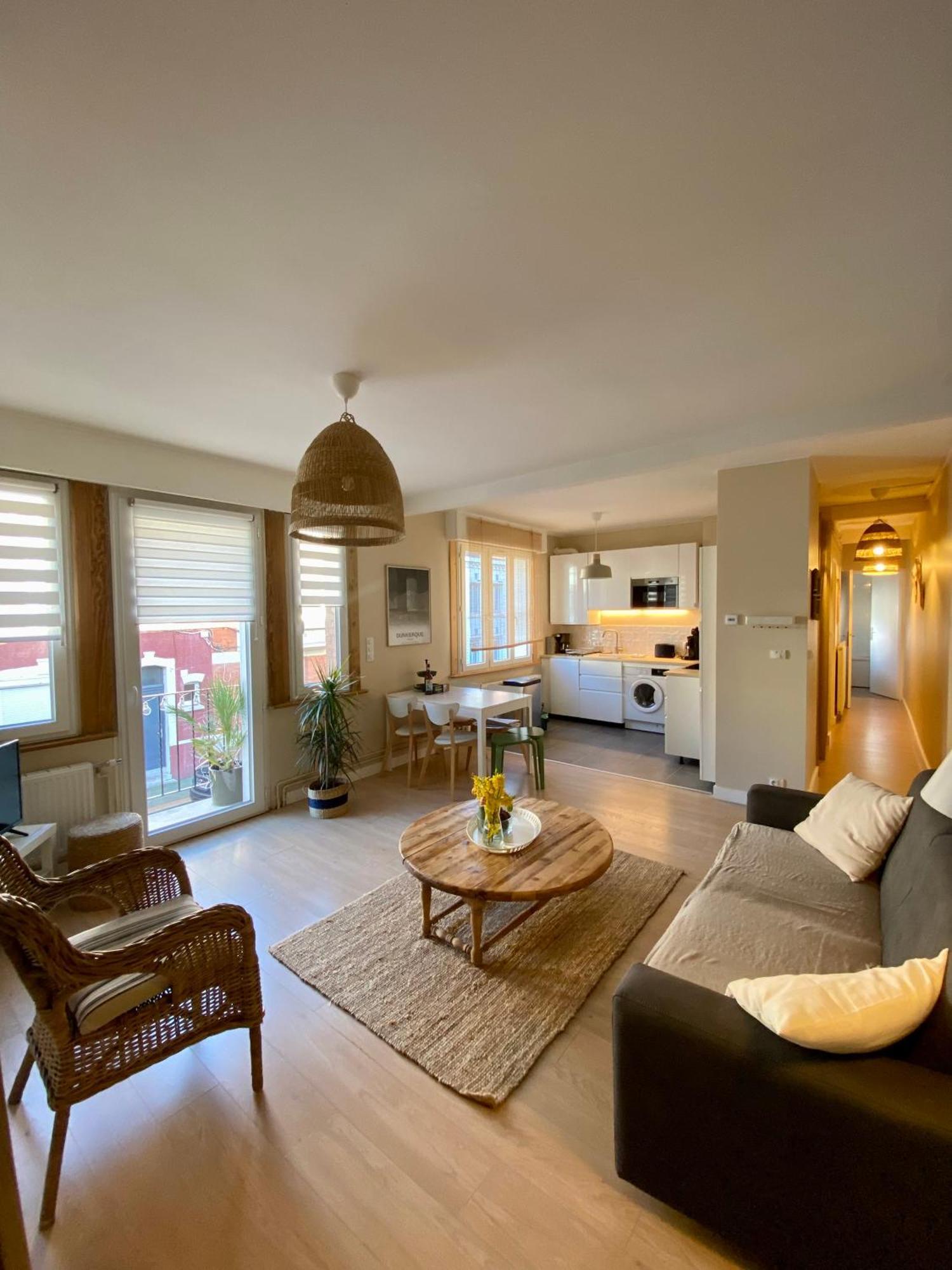 Appartement "Escapade A Malo" 4 A 6 Personnes 5 Mn A Pied De La Plage Dunkirk Екстер'єр фото